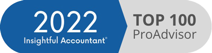 Insightful Accountant 2022 Top 100 ProAdvisor